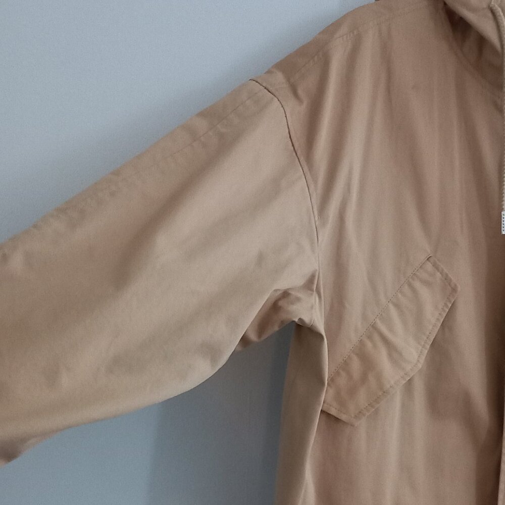 A.P.C. beige trench coat with hood - Picture 10 of 13